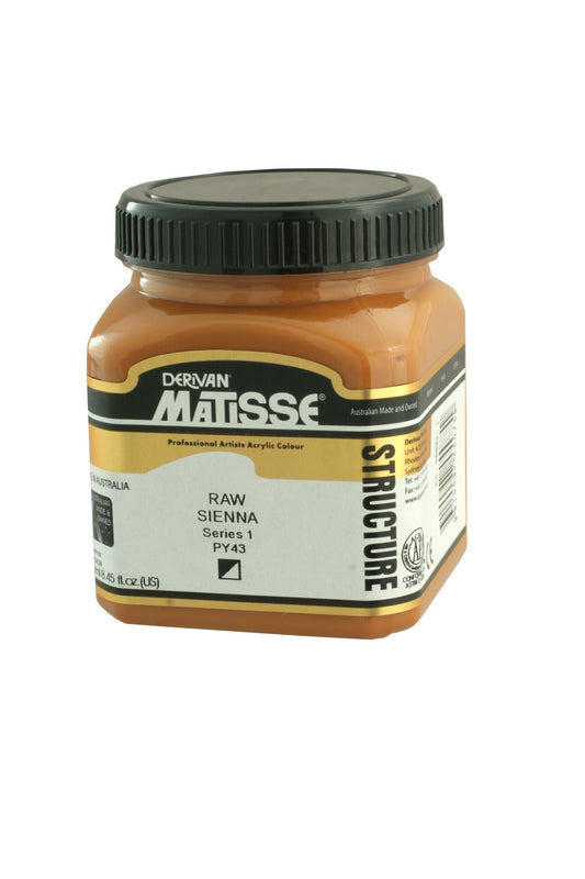 Matisse Structure 250ml Raw Sienna - theartshop.com.au