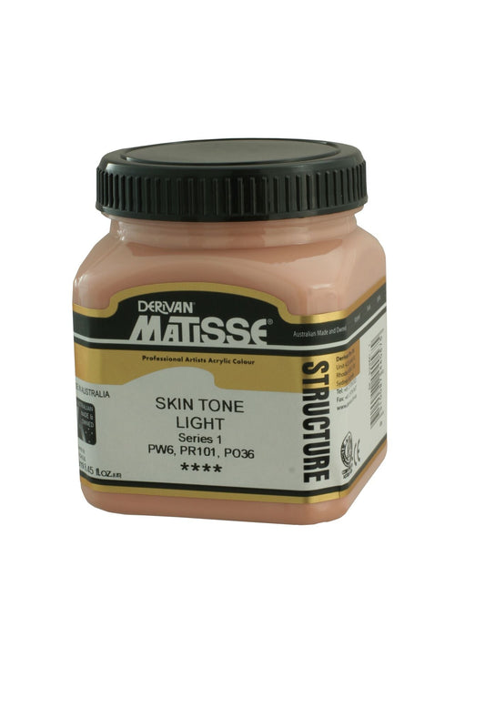 Matisse Structure 250ml Skin Tone Light - theartshop.com.au