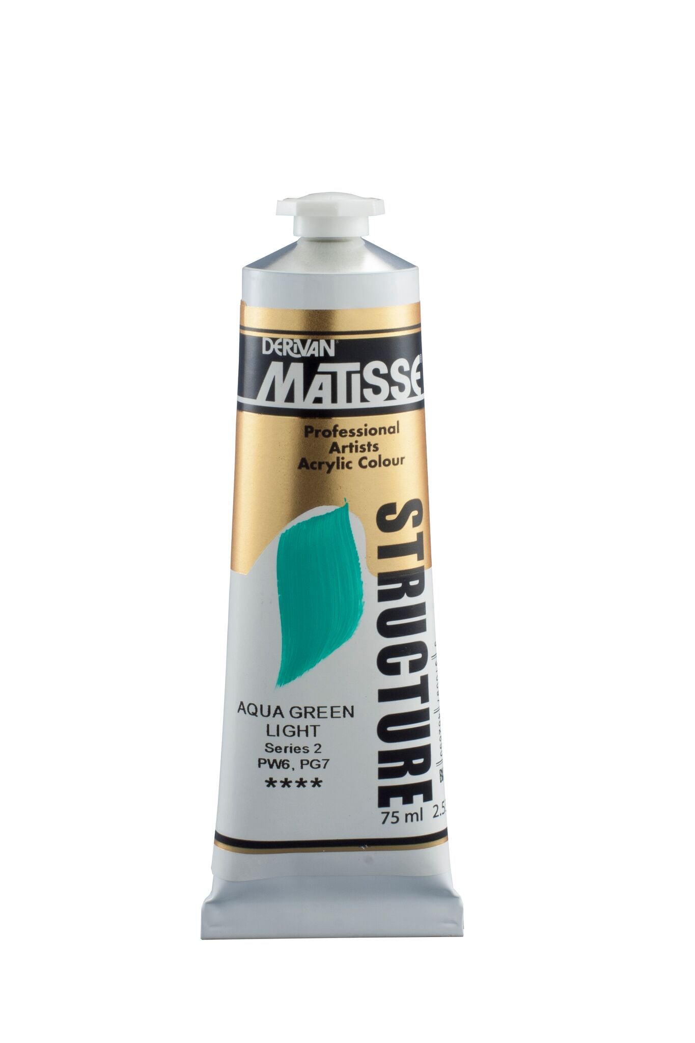 Matisse Structure 75ml Aqua Green Light - theartshop.com.au