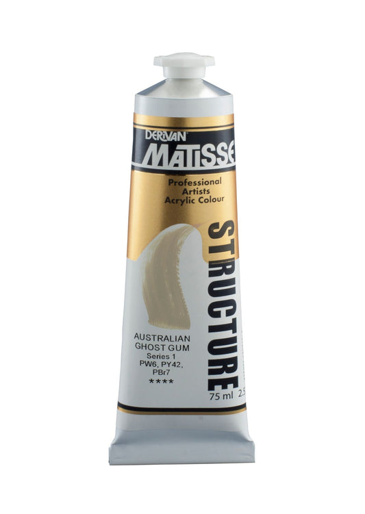 Matisse Structure 75ml Australian Ghost Gum - theartshop.com.au