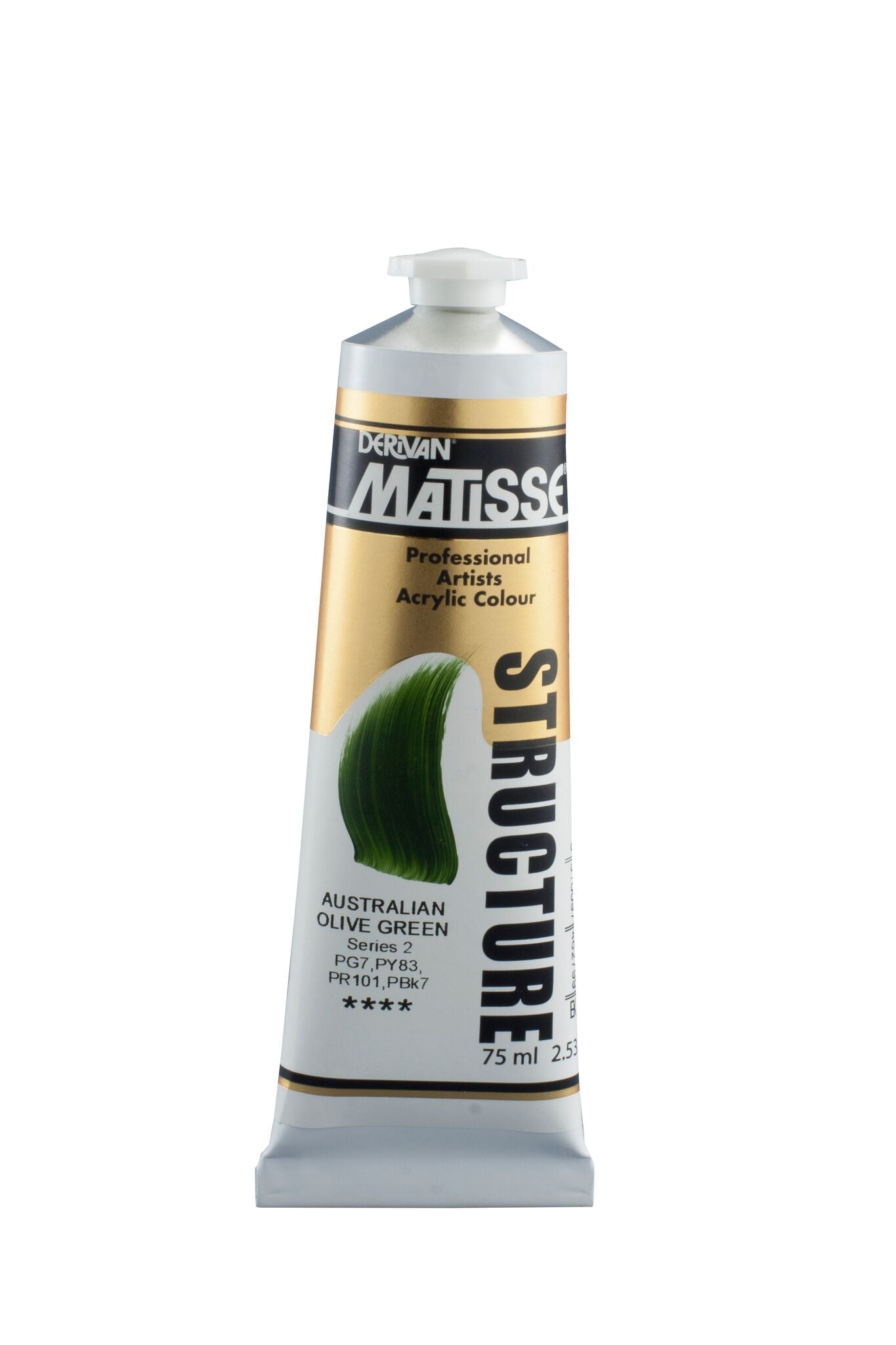 Matisse Structure 75ml Australian Olive Green - theartshop.com.au