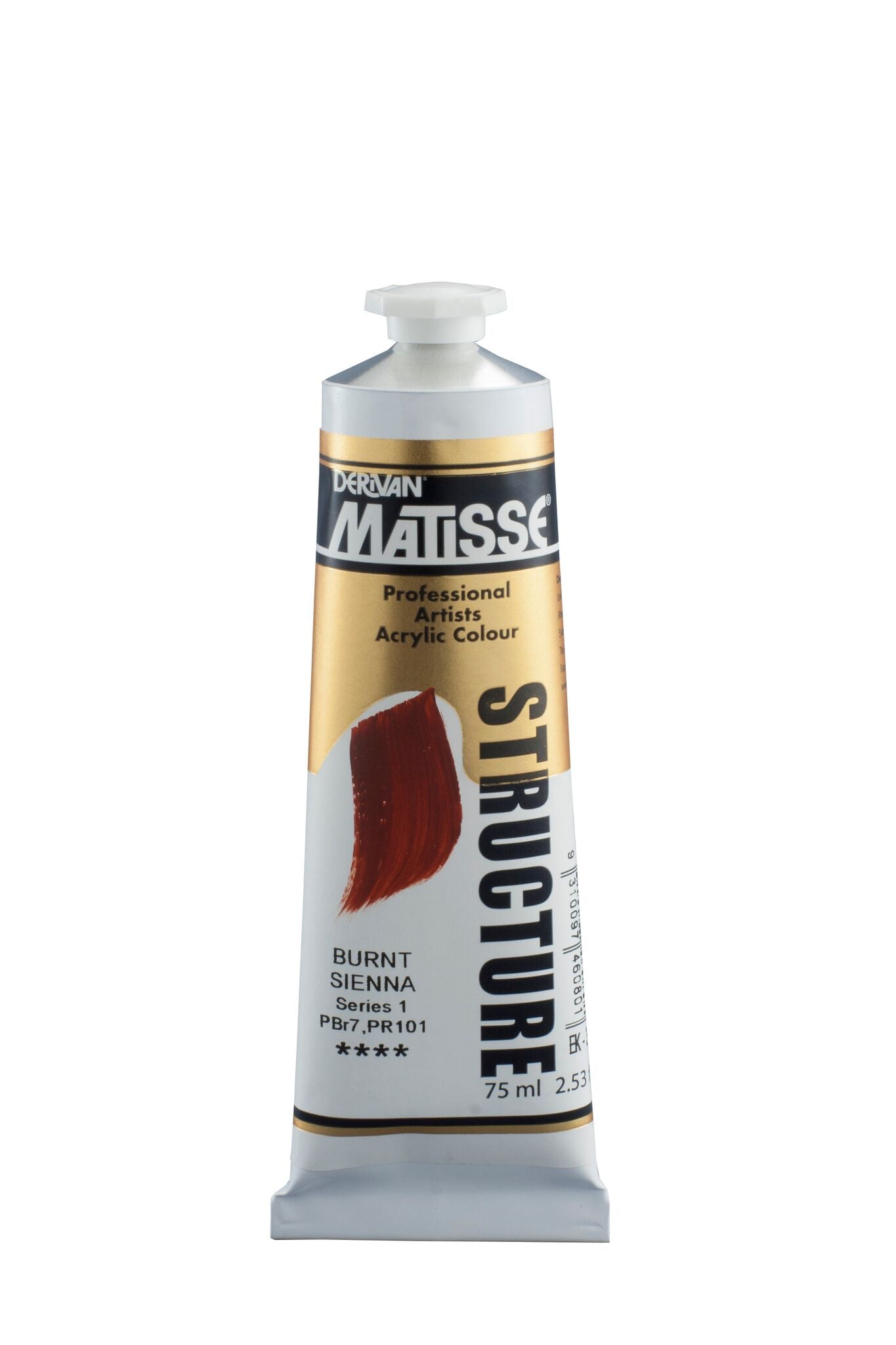 Matisse Structure 75ml Burnt Sienna - theartshop.com.au