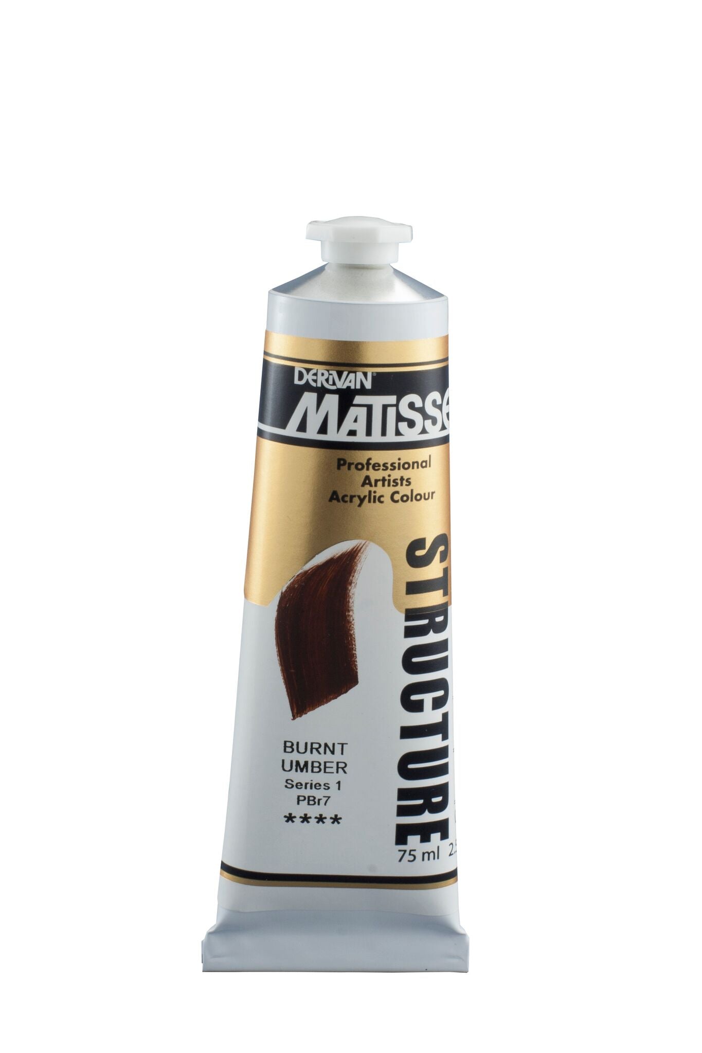 Matisse Structure 75ml Burnt Umber - theartshop.com.au