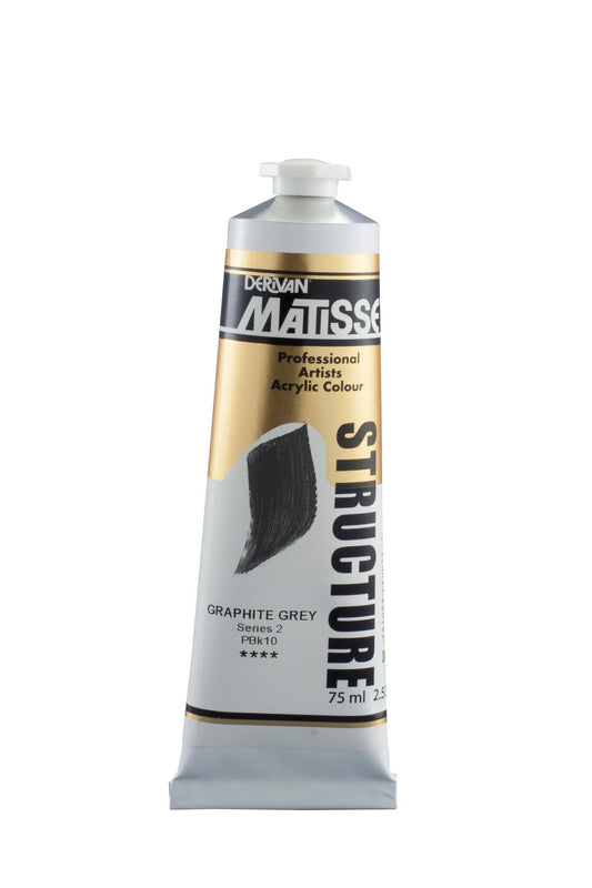 Matisse Structure 75ml Graphite Grey - theartshop.com.au