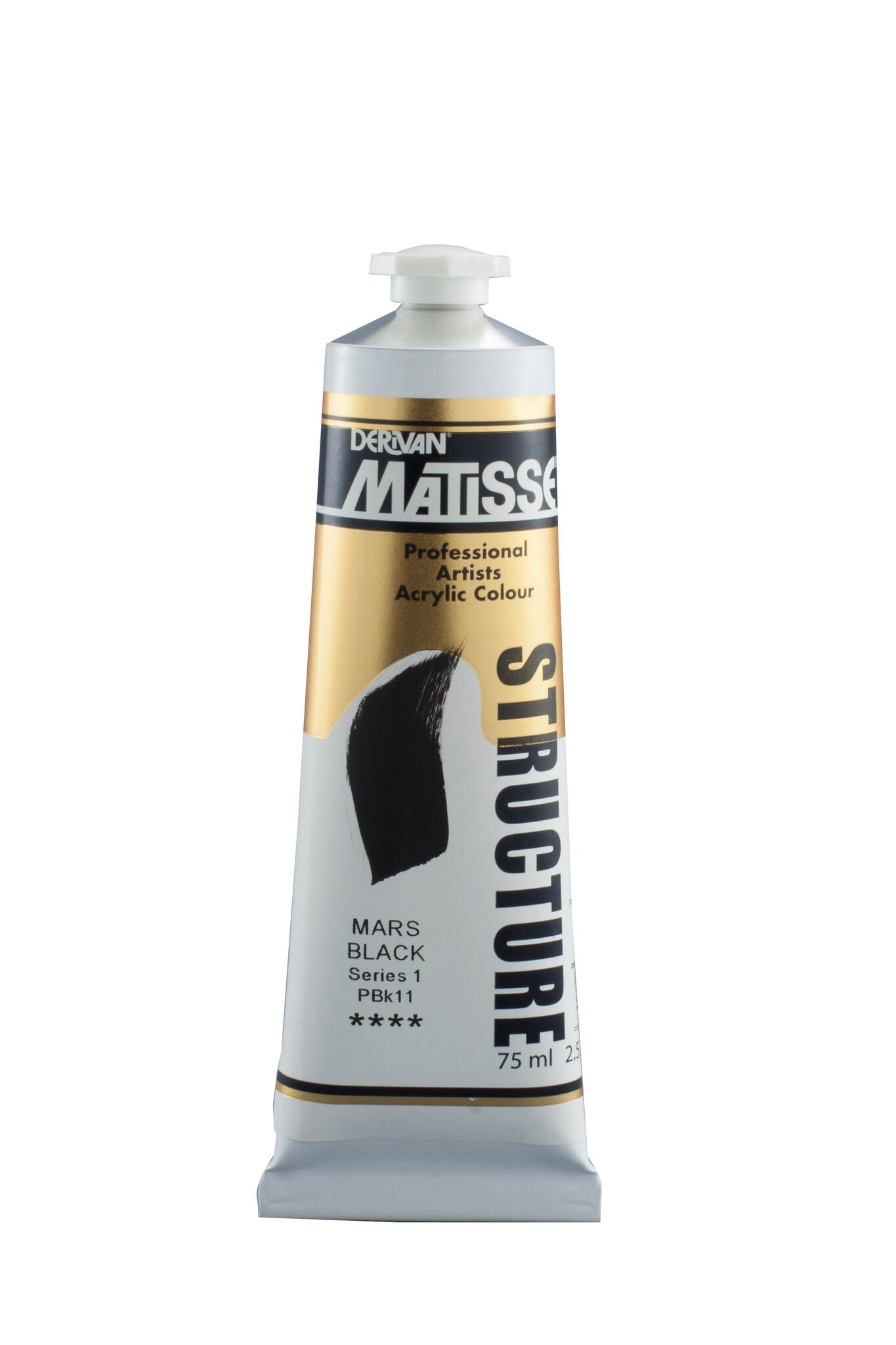 Matisse Structure 75ml Mars Black - theartshop.com.au