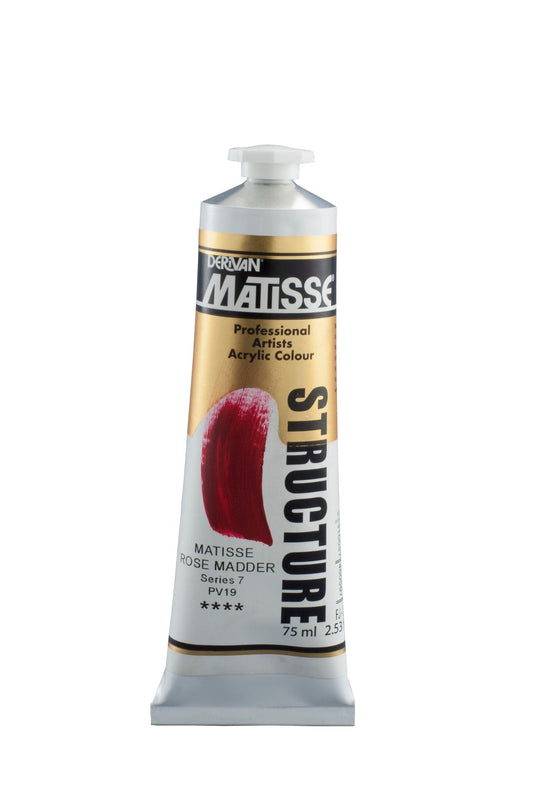 Matisse Structure 75ml Matisse Rose Madder - theartshop.com.au