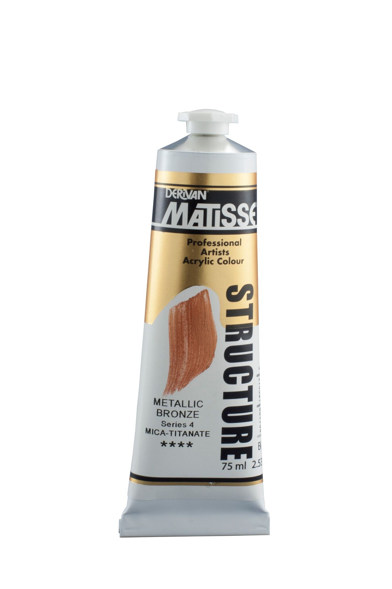 Matisse Structure 75ml Metallic Bronze - theartshop.com.au