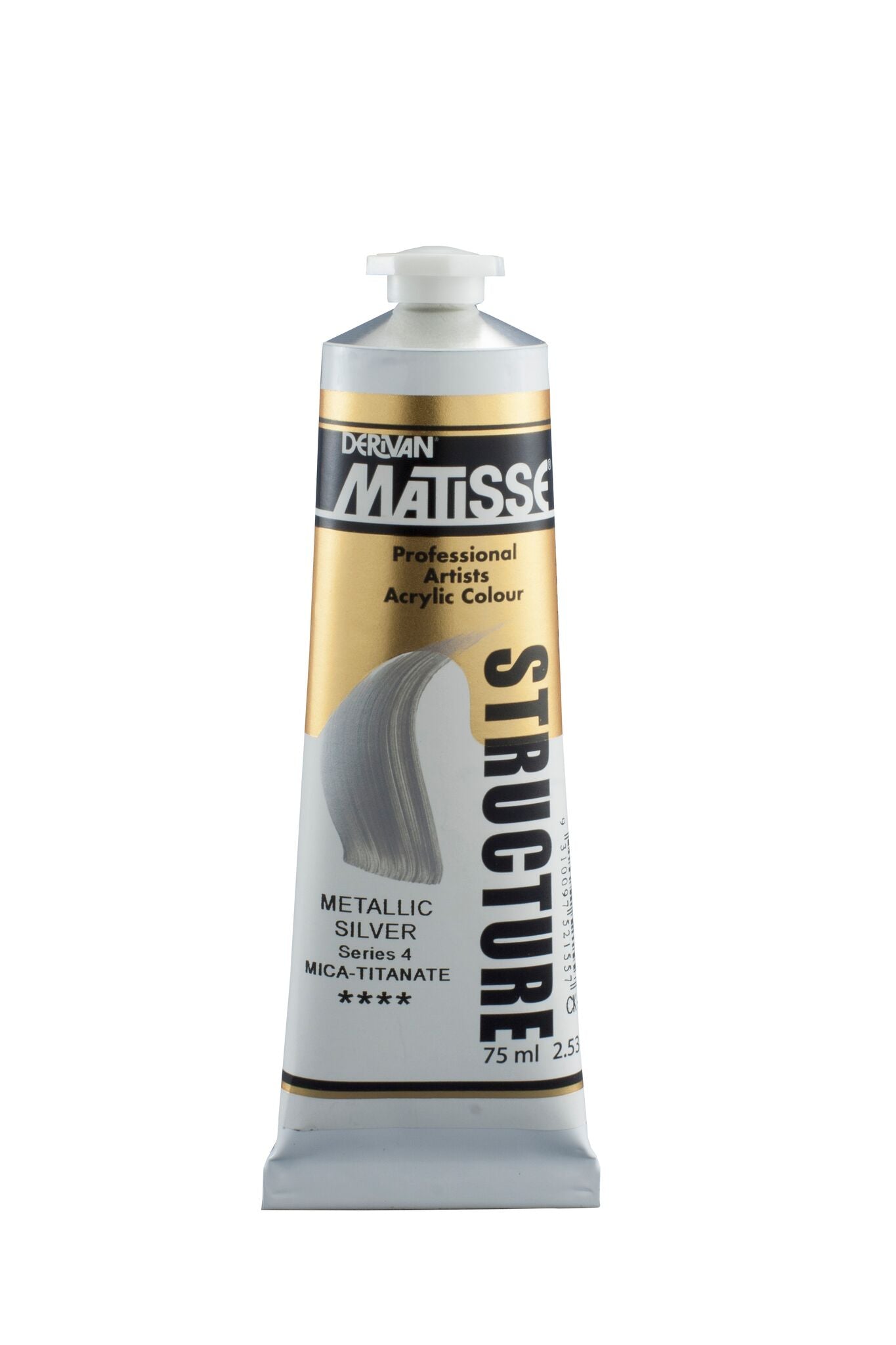 Matisse Structure 75ml Metallic Silver - theartshop.com.au