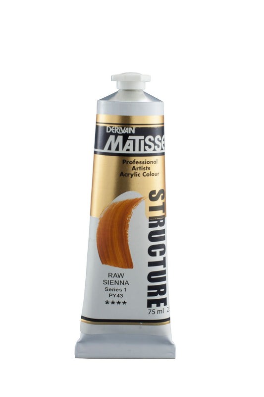 Matisse Structure 75ml Raw Sienna - theartshop.com.au