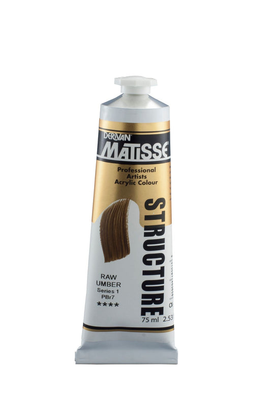 Matisse Structure 75ml Raw Umber - theartshop.com.au