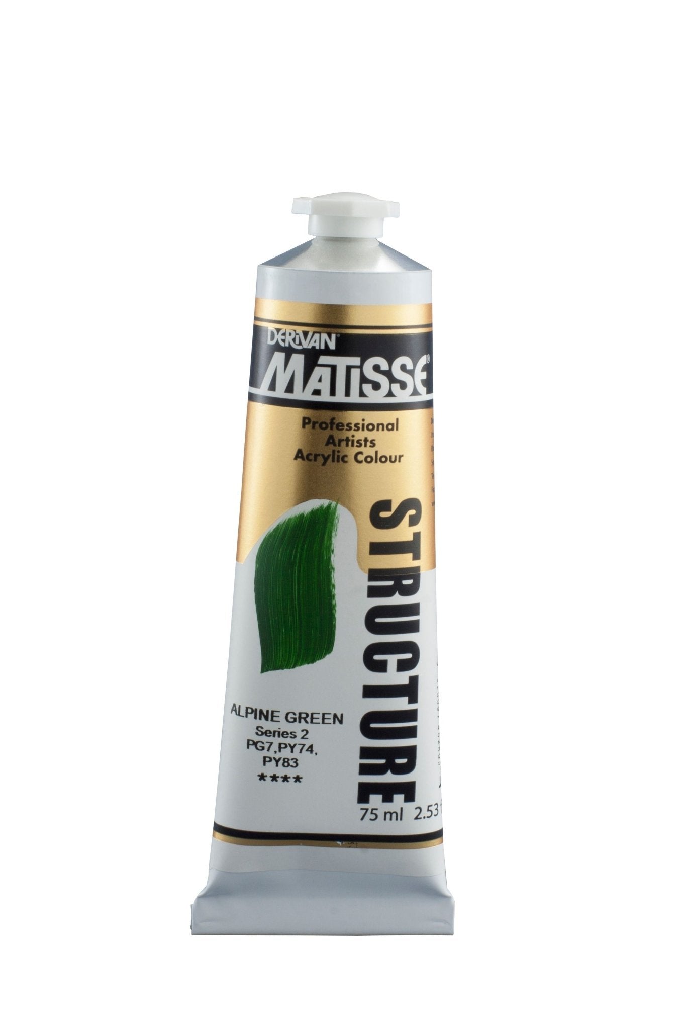 Matisse Structure 75ml Series 2 Alpine Green - theartshop.com.au