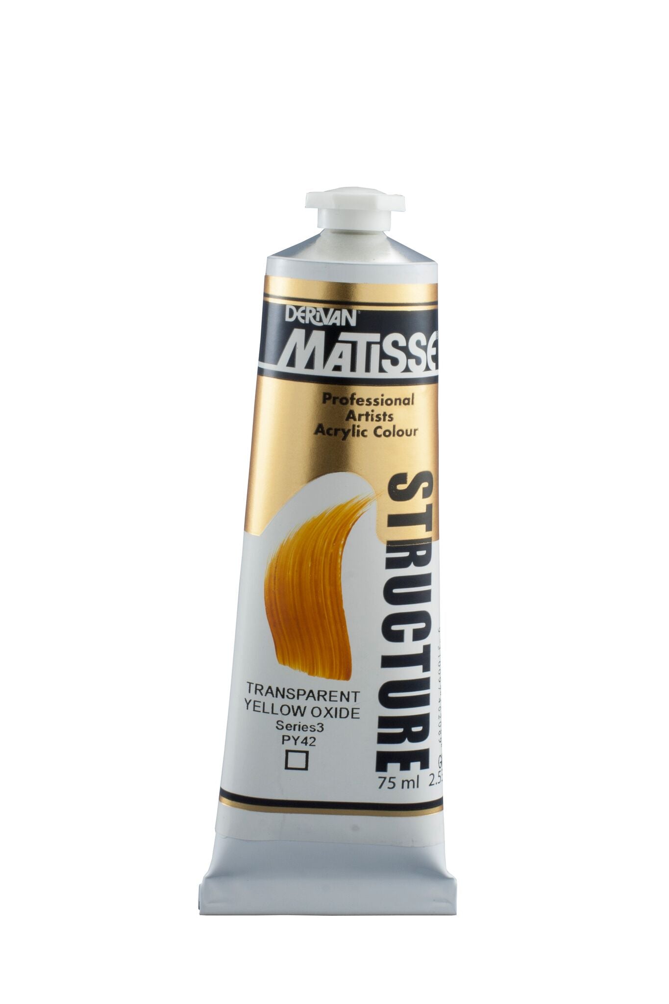 Matisse Structure 75ml Transparent Yellow Oxide - theartshop.com.au