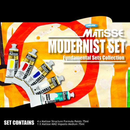 Matisse Structure Modernist Set 5 x 75ml - theartshop.com.au