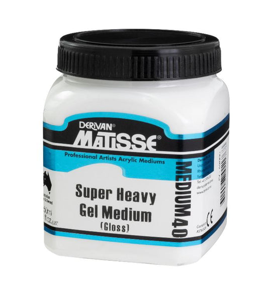 Matisse Super Heavy Gel Medium - Gloss 250ml - theartshop.com.au