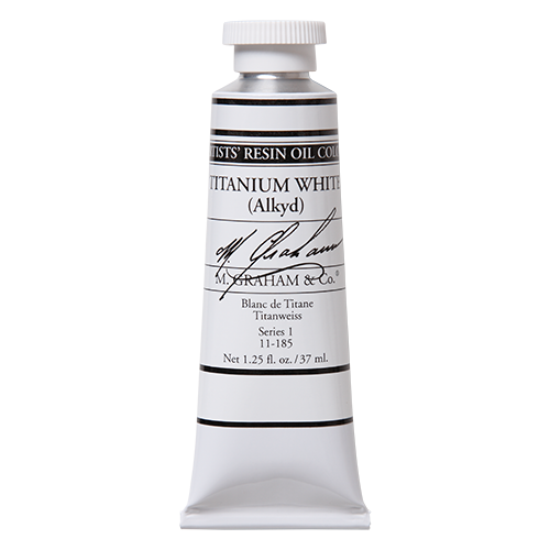 M Graham Oil 37ml Titanium White Alykd