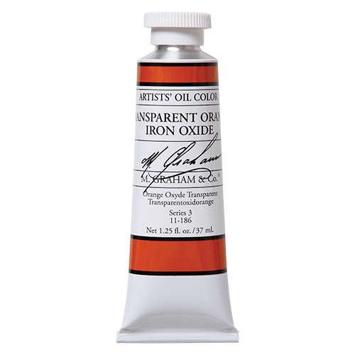 M Graham Oil 37ml Transparent Orange Iron Oxide