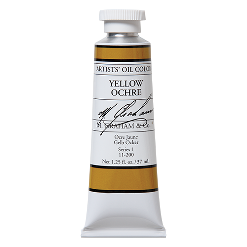 M Graham Oil 37ml Yellow Ochre