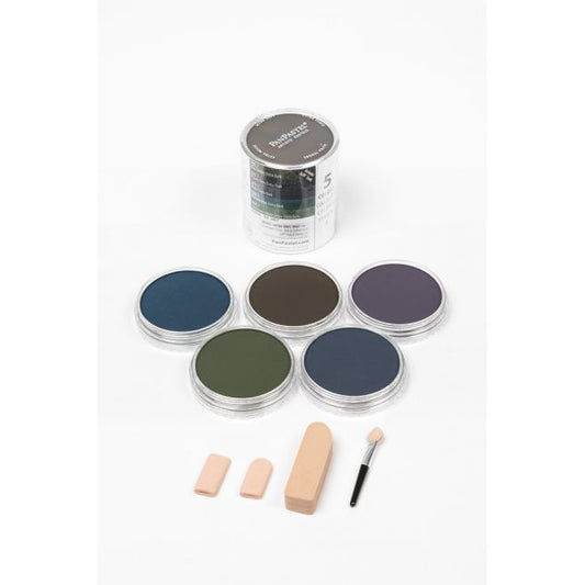 Pan Pastel Set 5 Extra Darks Shadows - theartshop.com.au