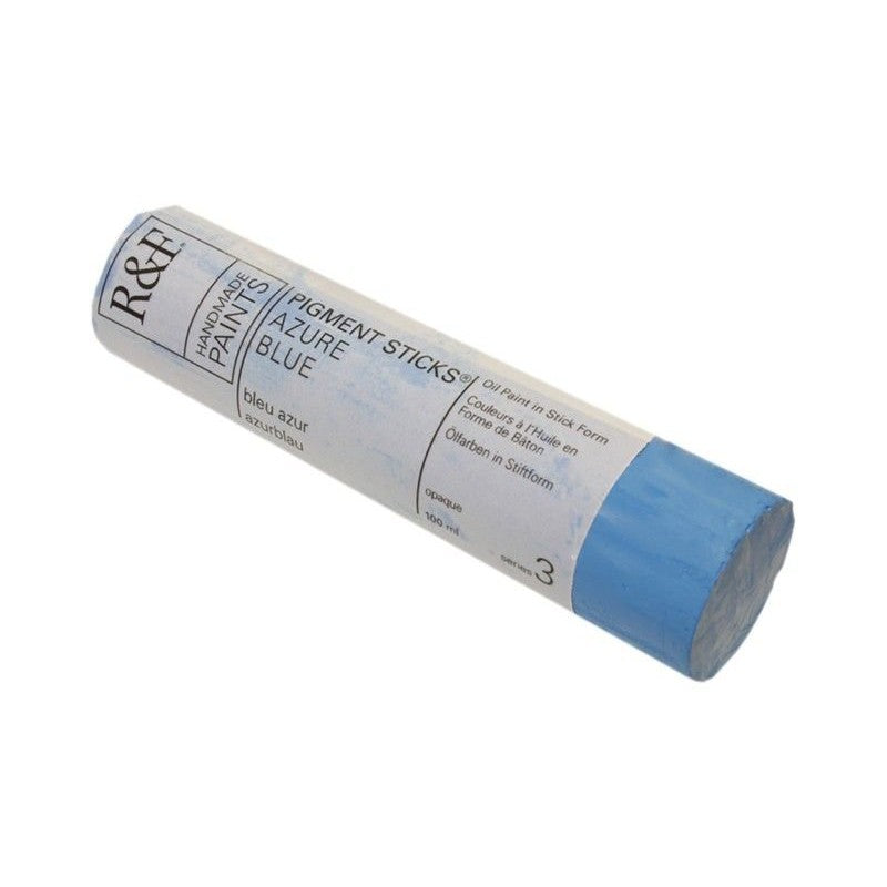 R&F Pigment Stick 100ml Azure Blue - theartshop.com.au