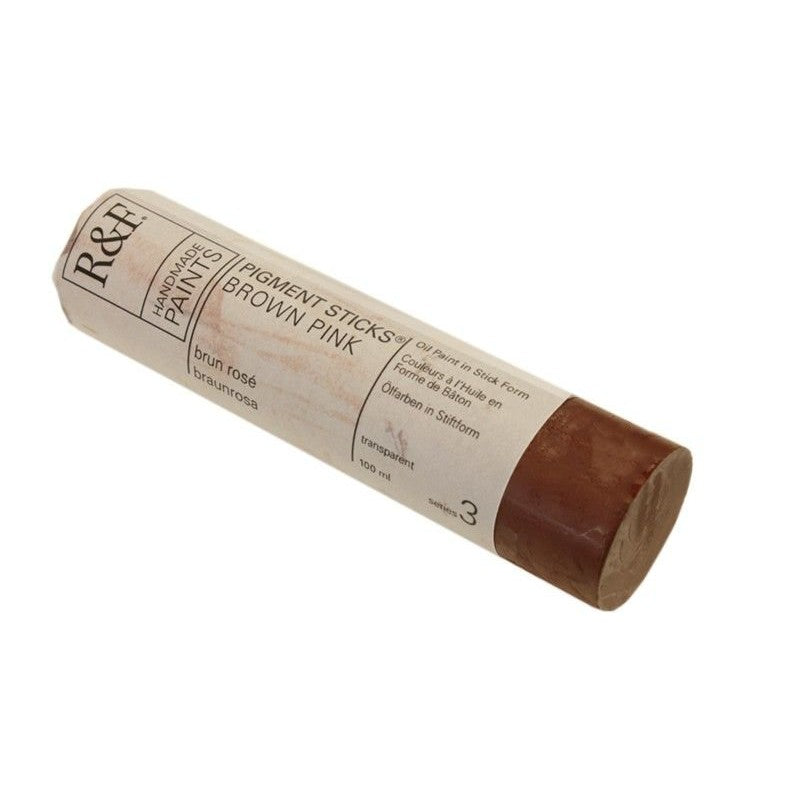 R&F Pigment Stick 100ml Brown Pink - theartshop.com.au