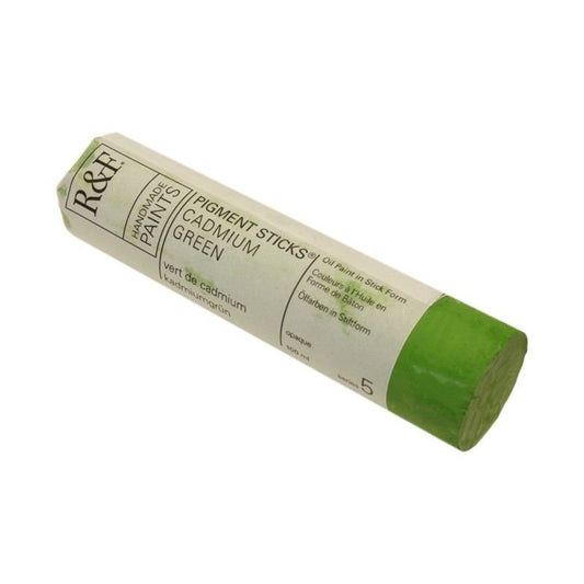 R&F Pigment Stick 100ml Cadmium Green - theartshop.com.au