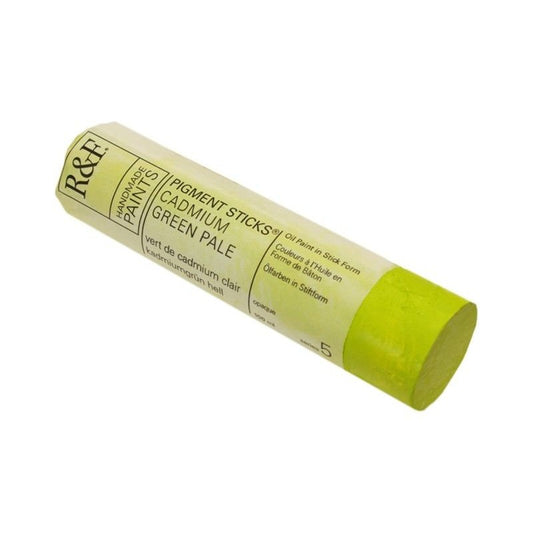 R&F Pigment Stick 100ml Cadmium Green Pale - theartshop.com.au