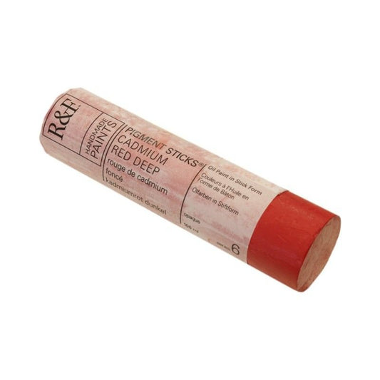 R&F Pigment Stick 100ml Cadmium Red Deep - theartshop.com.au