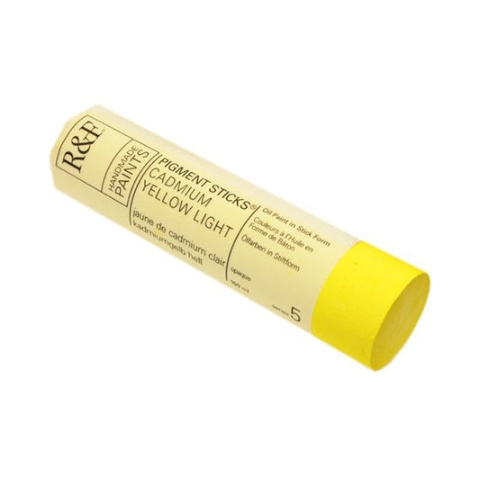 R&F Pigment Stick 100ml Cadmium Yellow Light - theartshop.com.au