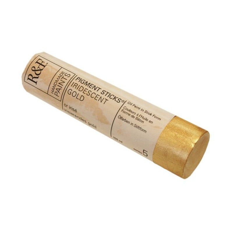 R&F Pigment Stick 100ml Iridescent Gold - theartshop.com.au