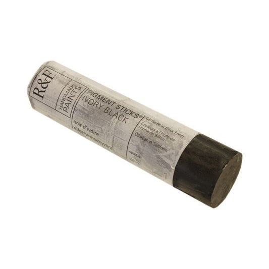 R&F Pigment Stick 100ml Ivory Black - theartshop.com.au