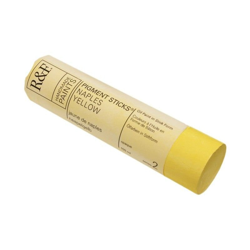 R&F Pigment Stick 100ml Naples Yellow - theartshop.com.au