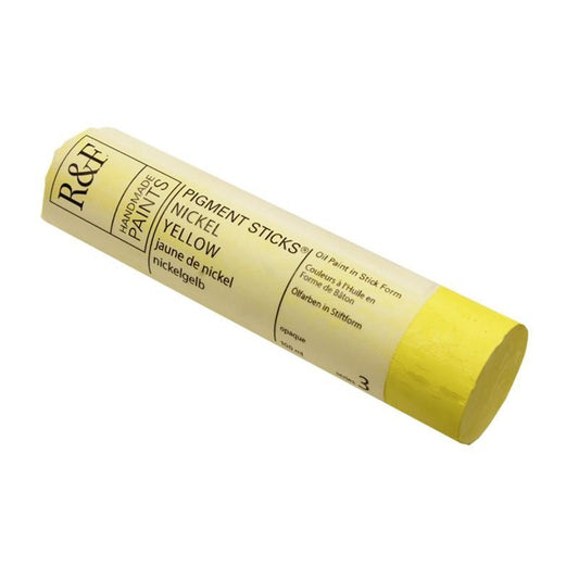 R&F Pigment Stick 100ml Nickel Yellow - theartshop.com.au