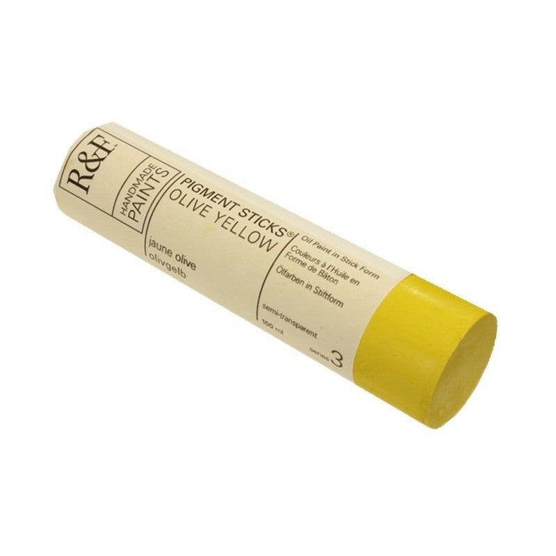 R&F Pigment Stick 100ml Olive Yellow - theartshop.com.au