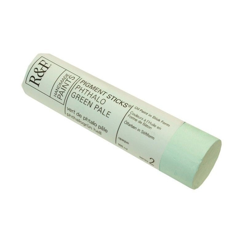 R&F Pigment Stick 100ml Phthalo Green Pale - theartshop.com.au