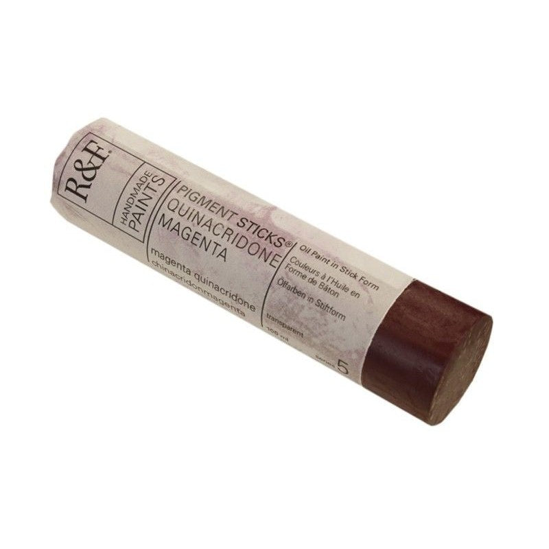 R&F Pigment Stick 100ml Quinacridone Magenta - theartshop.com.au