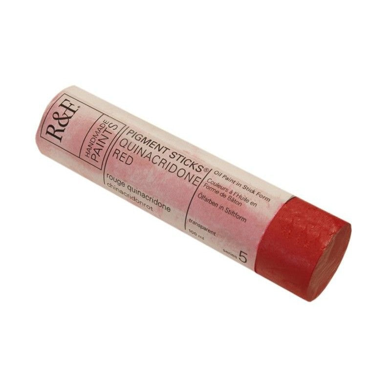 R&F Pigment Stick 100ml Quinacridone Red - theartshop.com.au