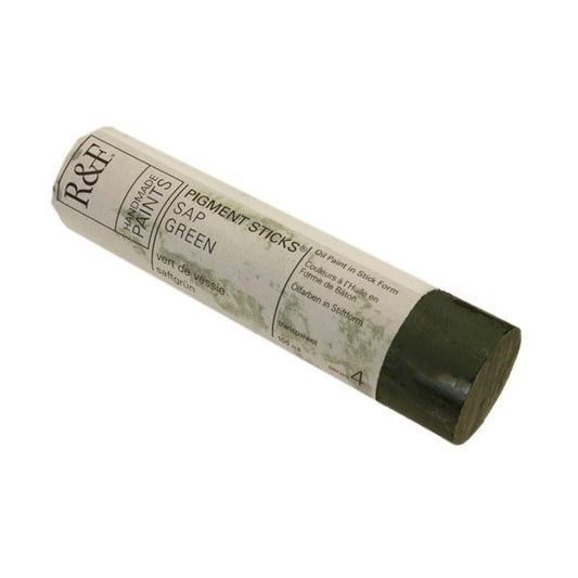 R&F Pigment Stick 100ml Sap Green - theartshop.com.au