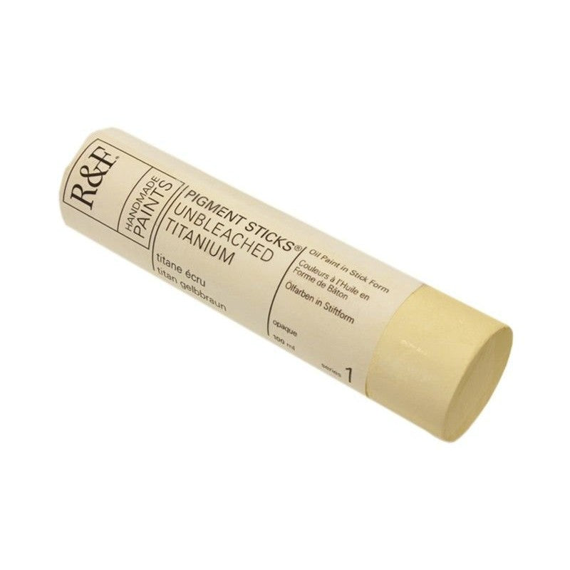 R&F Pigment Stick 100ml Unbleached Titanium - theartshop.com.au