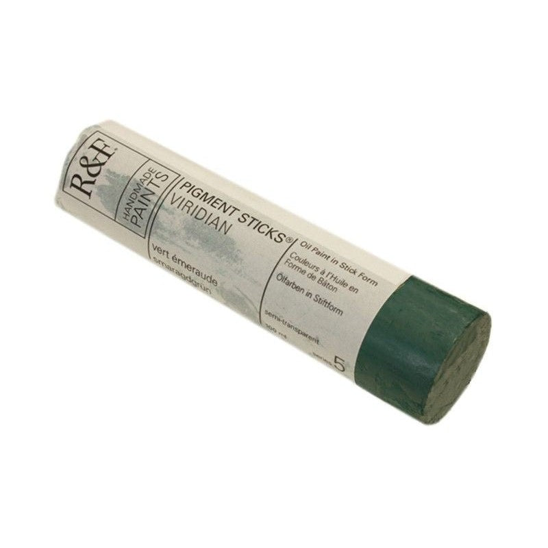 R&F Pigment Stick 100ml Viridian - theartshop.com.au