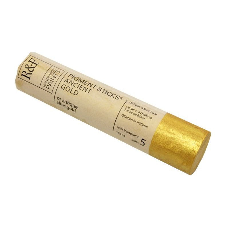 R&F Pigment Stick 188ml Ancient Gold - theartshop.com.au