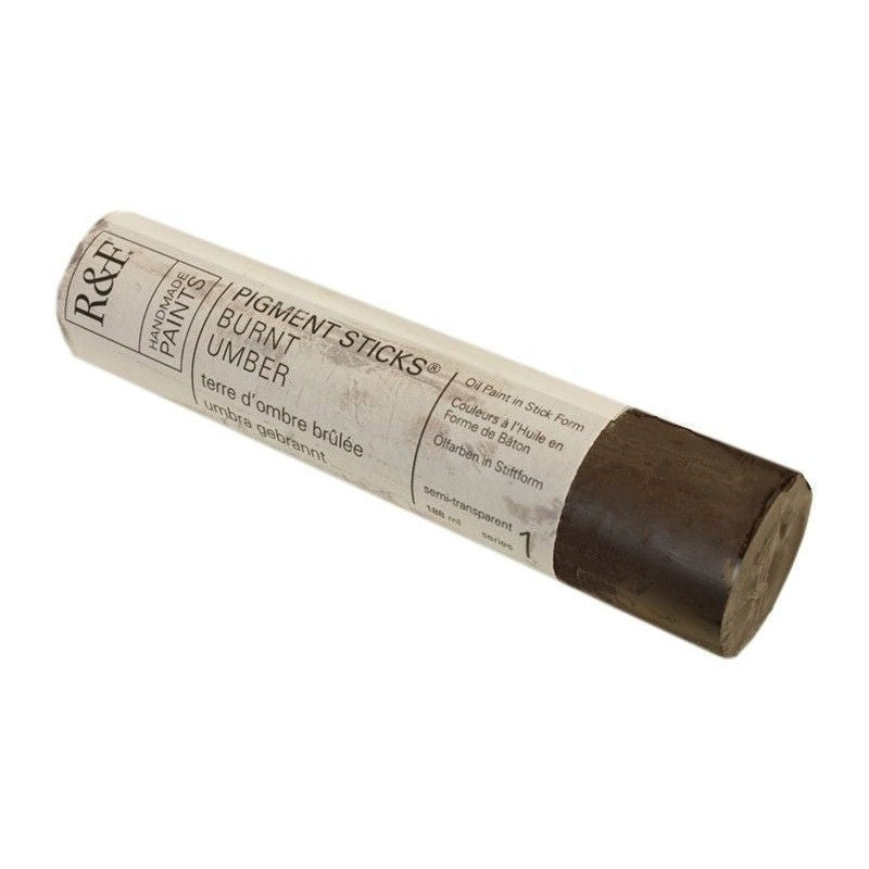 R&F Pigment Stick 188ml Burnt Umber - theartshop.com.au