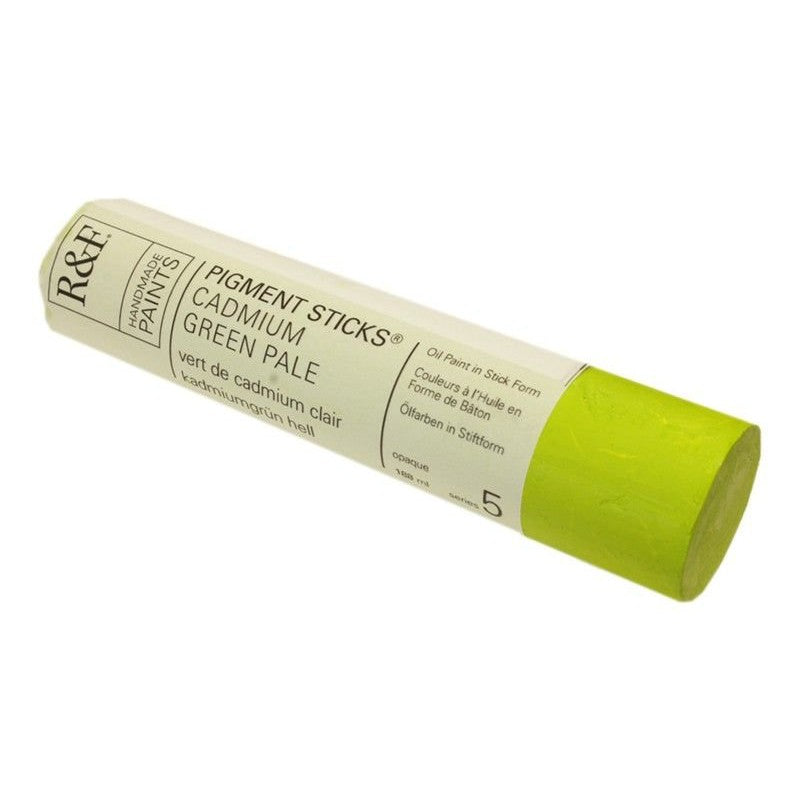 R&F Pigment Stick 188ml Cadmium Green Pale - theartshop.com.au