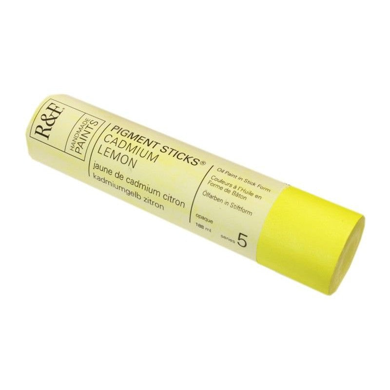 R&F Pigment Stick 188ml Cadmium Lemon - theartshop.com.au