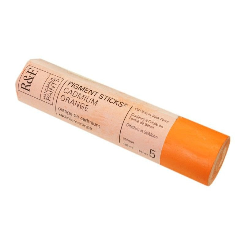 R&F Pigment Stick 188ml Cadmium Orange - theartshop.com.au