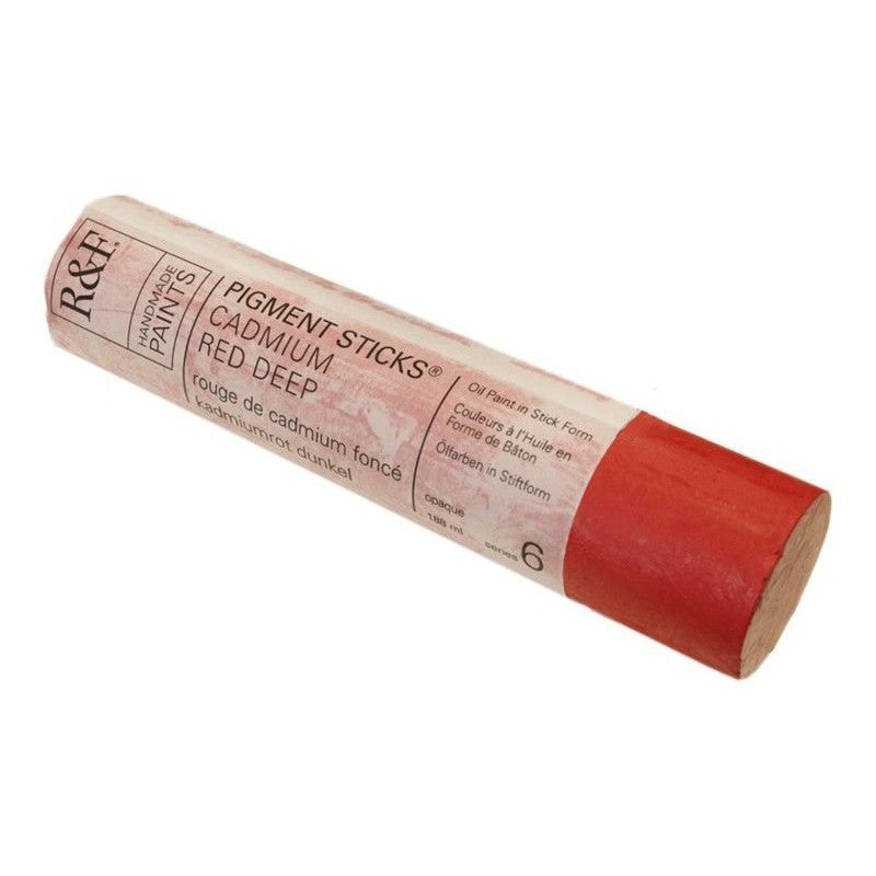 R&F Pigment Stick 188ml Cadmium Red Deep - theartshop.com.au