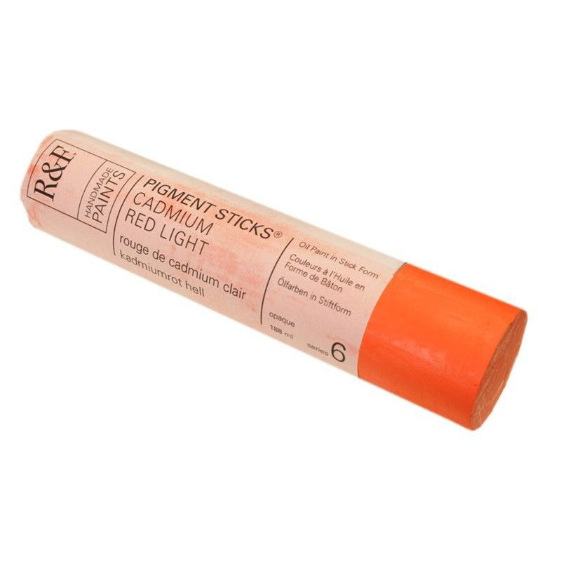 R&F Pigment Stick 188ml Cadmium Red Light - theartshop.com.au