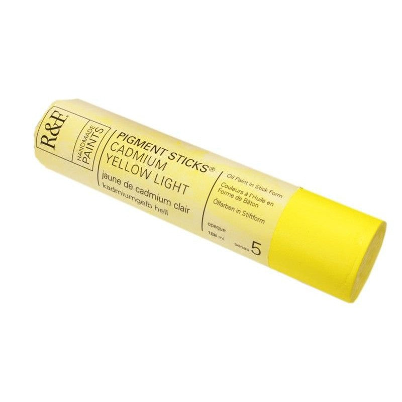 R&F Pigment Stick 188ml Cadmium Yellow Light - theartshop.com.au