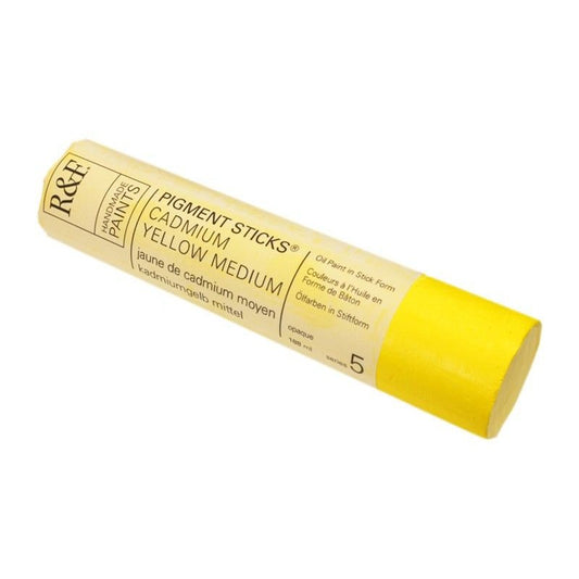 R&F Pigment Stick 188ml Cadmium Yellow Medium - theartshop.com.au