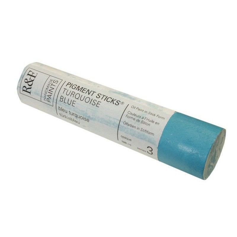 R&F Pigment Stick 188ml Turquoise Blue - theartshop.com.au