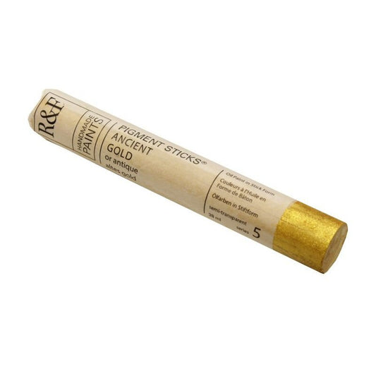 R&F Pigment Stick 38ml Ancient Gold - theartshop.com.au